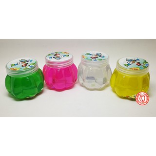 สไลม์สีใส สลามกลิตเตอร์ Slime ฟักทองใหญ่ กลิ่นหอม ไม่ติดมือ พร้อมส่ง -ฟักทองใหญ่-