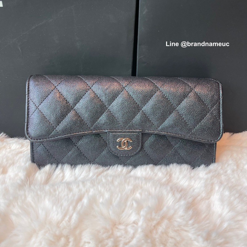 Chanel sarah long wallet holo 27