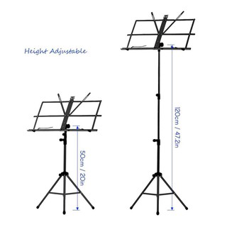 ขาตั้งโน๊ตเพลง Note Stand ที่วางโน๊ต รหัส 1122