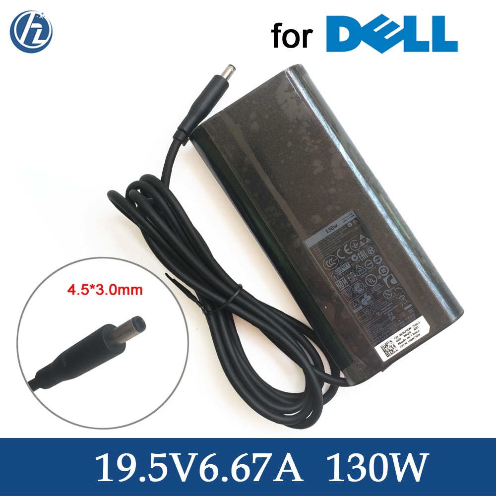 แล็ปท็อปชาร์จ 19.5V 6.67A 130W อะแดปเตอร์สําหรับ Dell Precision M3800 XPS 15 (9530) HA130PM130 0V363