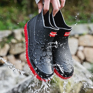 รองเท้าบู๊ทกันฝนพื้นหนากลางแจ้ง, รองเท้ากันฝนกันน้ำ, รองเท้าลำลองแบบเบา, รองเท้าทำครัว, รองเท้าบูทกันลื่นที่ทันสมัย