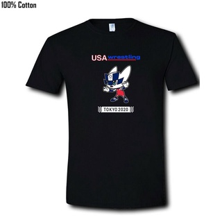 New เสื้อยืดผ้าฝ้าย 100% พิมพ์ลายกราฟฟิค Tokyo Olympics สําหรับผู้ชายและผู้หญิง sale