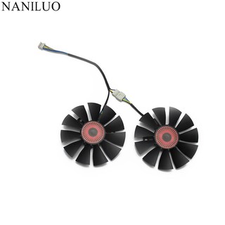 T128010BH 75mm DC 12V 0.25A Cooler fan For ASUS STRIX GTX1060 1050 GTX960 GTX950 GTX750Ti R9 370 Graphic Card with free