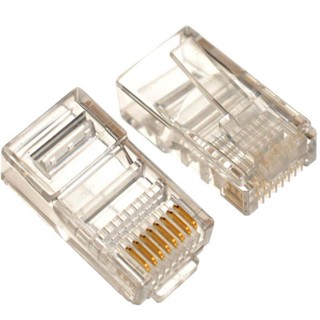 RJ45 CAT5E หัวแลนตัวผู้ รุ่น RJ45 ถุง 20 ตัว