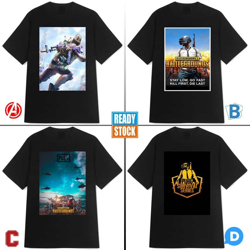 เกม PUBG เสื้อยืด***
