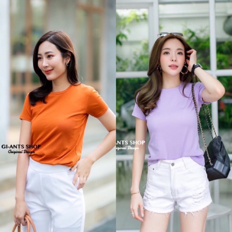 ขายถูก ส่งไวมาก🔥เสื้อคอชิดแขนสั้นผ้า Cotton 🔴มีส่วนลด🔴 CARDIGAN_NISTA (GIA4E)