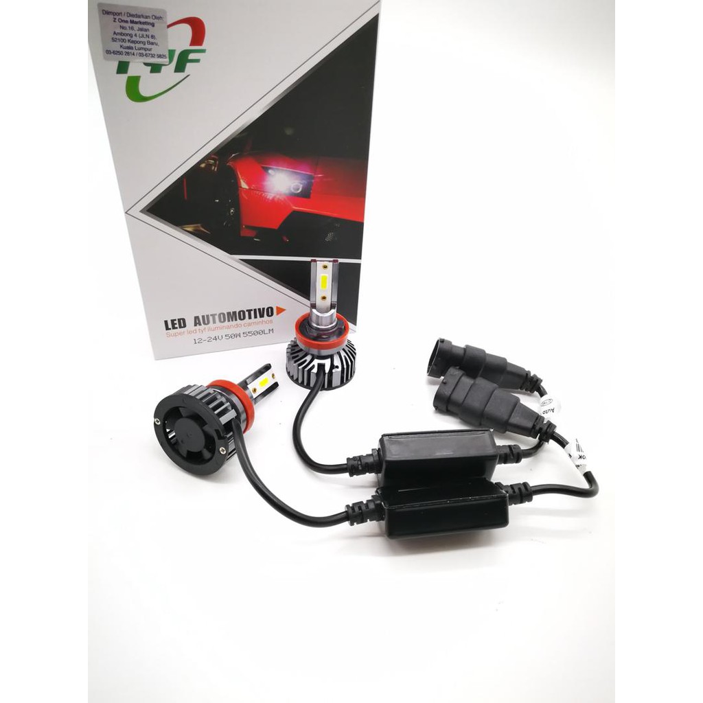 H7 / H8 / H11 / 9006 / H4 / H1 6000K ไฟตัดหมอกรถยนต์ LED ไฟหน้าหลอดไฟหลอดไฟหลอดไฟหลอดไฟ Alza Myvi La