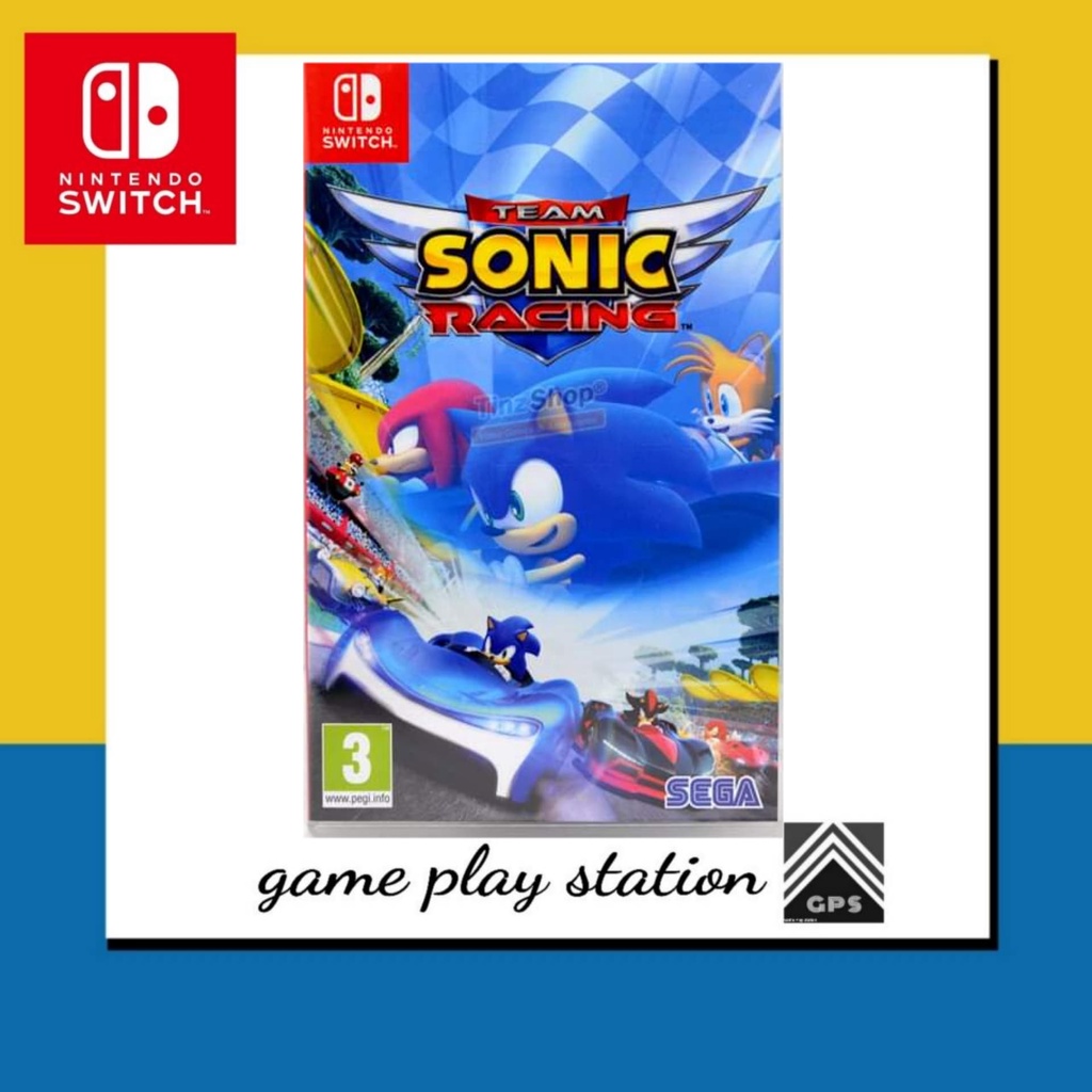 nintendo switch sonic racing team ( english zone 2 )