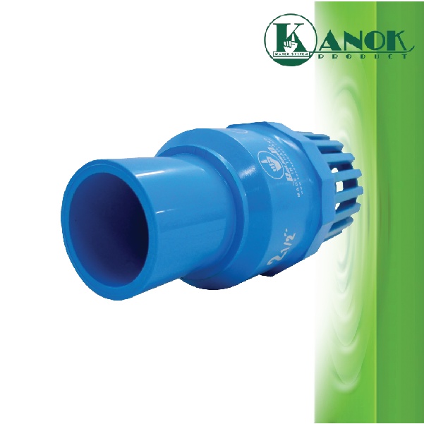 ตรามือ ฟุตวาล์ว สวมท่อ 2 นิ้ว สวมข้อต่อ 2 1/2 นิ้ว ไม่ใช้น๊อต ฟุตวาล์ว 2 นิ้ว หัวกะโหลก หัวดูดน้ำ ระบบน้ำ รดน้ำต้นไม้ กน - รูปที่ 2