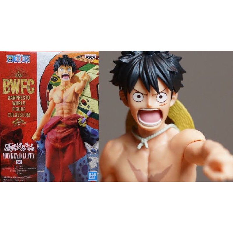 BWFC One Piece figure : Luffy Wanokuni version
