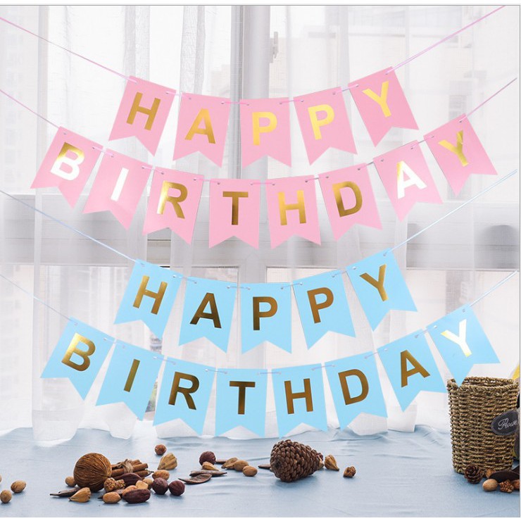 HL020  ป้ายห้อยตกแต่ง HBD [2]