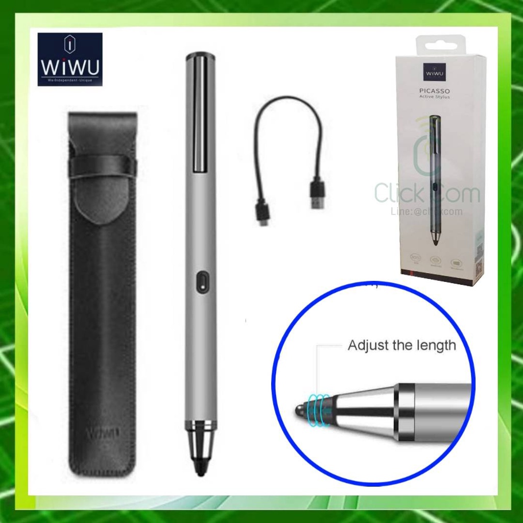 WiWu Picasso Pad Pencil active stylus ปากกาเขียนหน้าจอสำหรับ iphone ipad แบบใช้ไฟฟ้า #3