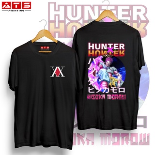 เสื้อยืด cotton T shirt For Men Tops Unisex Hunter x Hunter Inspo Design Men Women Character Shirts Hisoka Tees