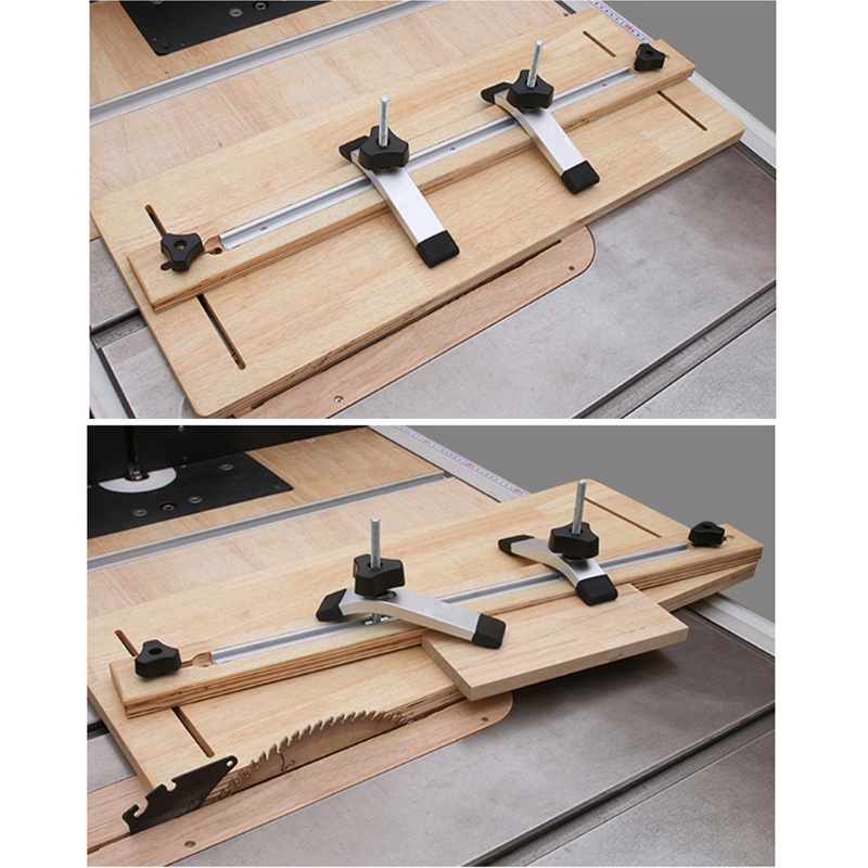 RUN Universal 19x9 5 มม.T-slot Miter Track Jig Fixture Slot Double Cut Profile