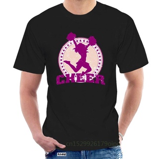 เสื้อยืด พิมพ์ลาย Cheerleader Usa 0137 แฟชั่นสําหรับผู้ชาย071416