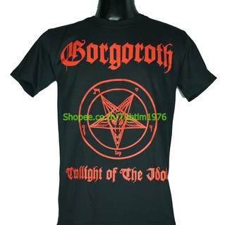 เสื้อยืดผ้าฝ้ายพรีเมี่ยมเสื้อวง Gorgoroth เสื้อวงดนตรีต่างประเทศ เสื้อวินเทจ  GGH1387