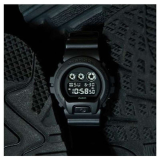 Casio G-Shock รุ่น DW-6900BB-1DR - นาฬิกาสำหรับผู้ชายสายเรซิ่น สีดำ -มั่นใจ ของแท้ 100% ประกัน CMG 1 ปีเต็ม