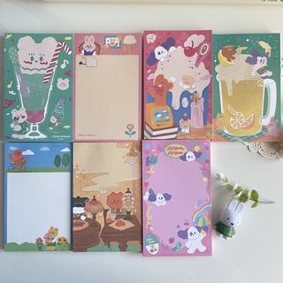 พร้อมส่ง memo pad ppomppom•แบ่งขาย