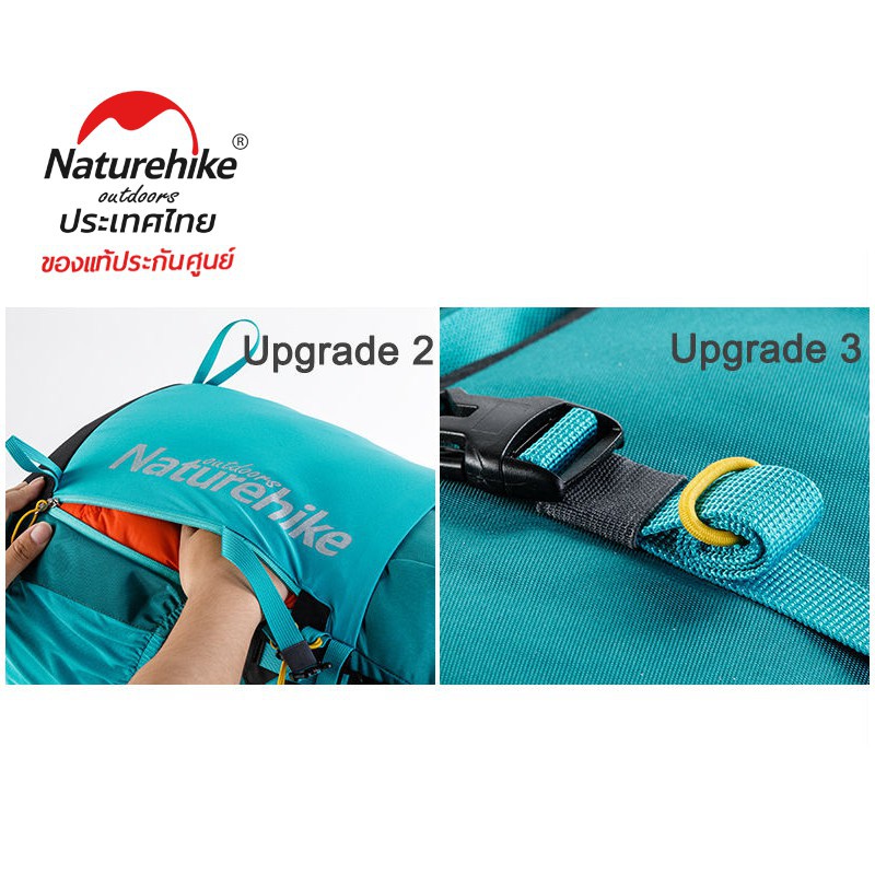 กระเป๋า เดินป่า 45 ลิตร Naturehike Backpack 45L ของแท้ประกันศูนย์ไทย NH18Y045-Q