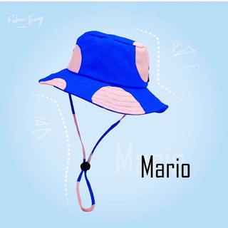 Fabric Things หมวกบักเก็ต Mario