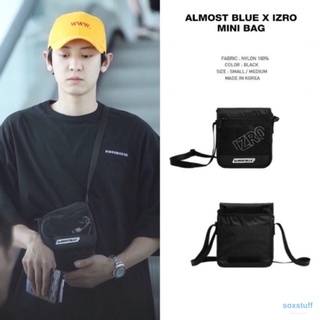 [พร้อมส่ง] กระเป๋าสะพาย ALMOSTBLUE x IZRO MINI BAG || EXO/X1