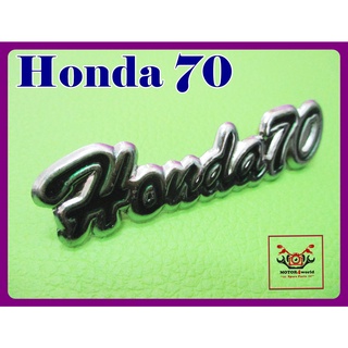 HONDA 70 WIND SHIELD EMBLEM "GREEN" (1 PC.) // โลโก้บังลม HONDA 70 "สีเขียว" สินค้าคุณภาพดี