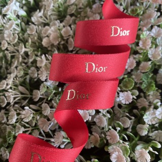 ♦️พร้อมส่ง ริบบิ้น Dior ribbon แท้ 💯% กว้าง 1.6cm ♦️