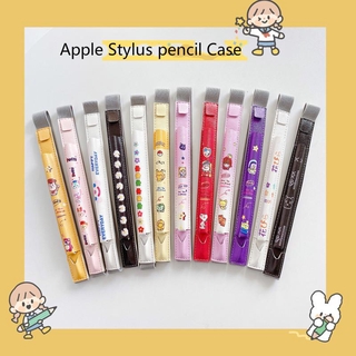 Apple IPad Stylusซองหนังป้องกันการล่มสลายกันฝุ่นป้องกันการ์ตูนจิตรกรรมปกคลุมสำหรับAppleดินสอ 1.0/2.0