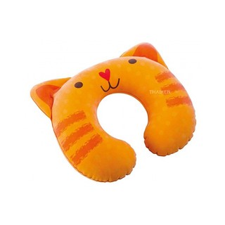 Thaiken หมอนรองคอเป่าลม (สีส้ม) Kidz Travel Pillow INTEX 68678 228770 078257686780