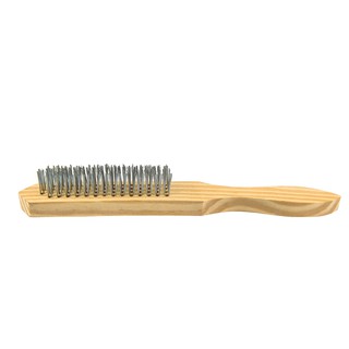 เครื่องมือช่าง งานปูน ฉาบปูน แปรงลวดเหล็ก ซิโน 4 แถว 4 ROW STEEL BRUSH SHINO BRUSH