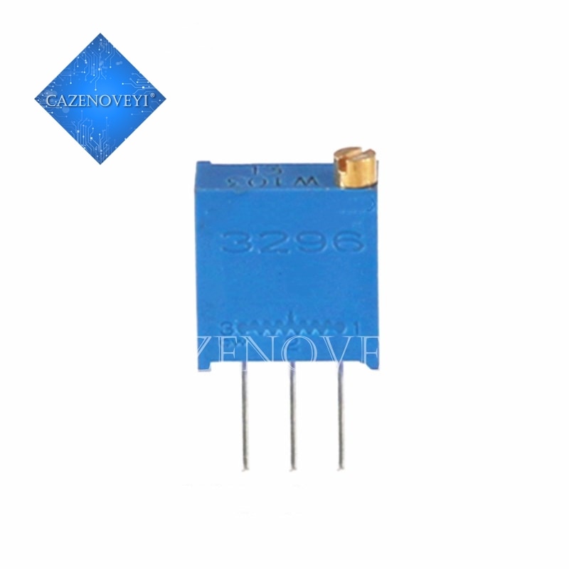 10pcs 3296W 3296 50 100 200 500 โอห์ม 1K 2K 5K 10K 20K 50K 100K 200K 500K 1M โอห์ม 103 100R 200R 500