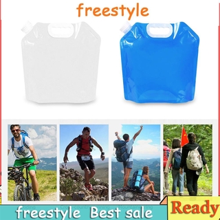 Freestyle / Pe กระเป๋าใส่น้ําแบบพับได้สําหรับตั้งแคมป์