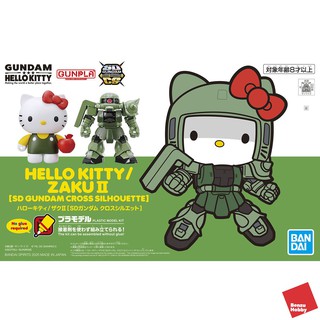 4573102610300 HELLO KITTY/ZAKU II MASS [SD GUNDAM CROSS SILHOUETTE] BANDAI SDCS