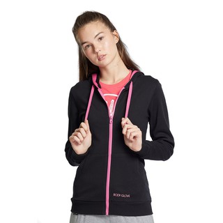 BODY GLOVE Sport Casual Women Hoodies เสื้อฮู้ด ผู้หญิง รุ่น Interlock สี Black