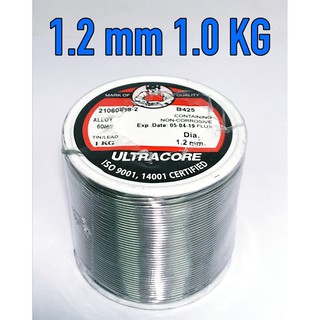 ULTRACORE 1.2MM 1.0KG ตะกั่วบัดกรี ขนาด 1.2MM 1.0KG อัลตราคอ…