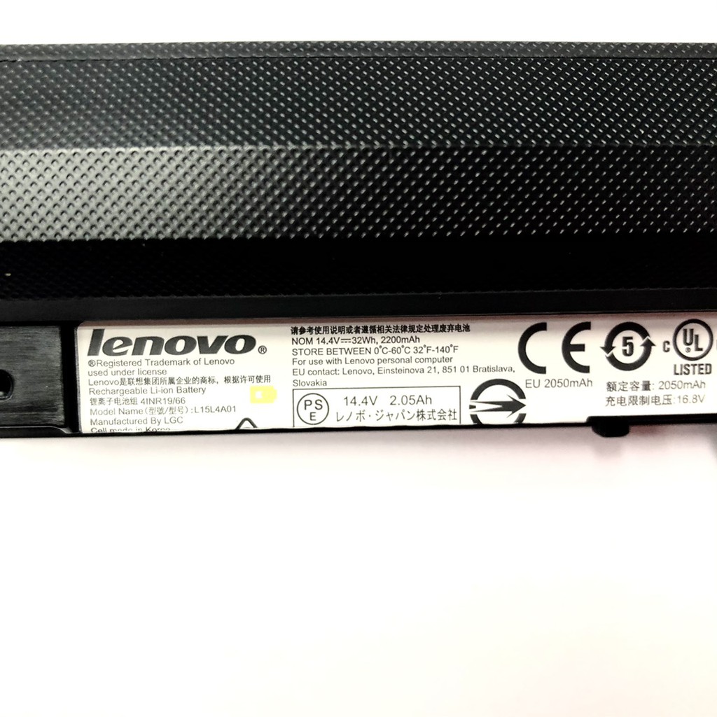 Battery Notebook Lenovo Ideapad 300-14ISK Series L15L4A01 14.4V 32Wh 2200mAh.