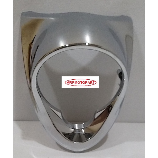 ครอบ หน้ากาก ไฟหน้า สีชุบ ฟีโน่ FINO NEW ปี 2011 ขอบไฟ # HMA BRAND # 6240-245-ZS