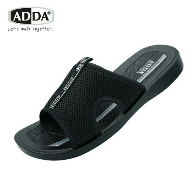 ADDA รองเท้า PU แบบสวม หน้าผ้า 7J05 ไซส์ 35-45