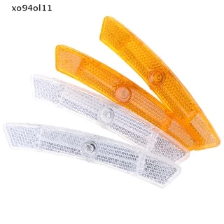 Xo94ol 2 ชิ้น Spoke Reflector ไฟเตือนความปลอดภัยขอบล้อสะท้อนแสง