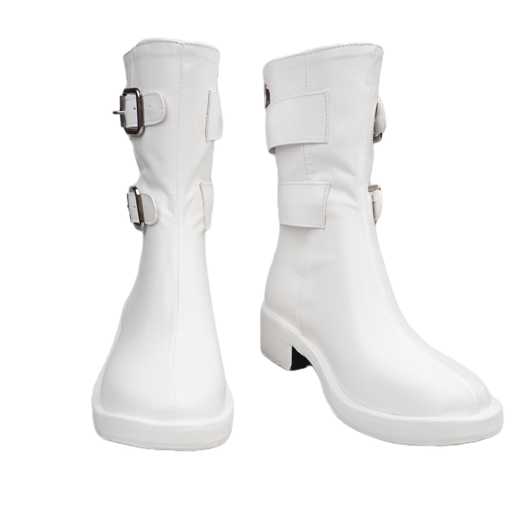 Holoun รองเท้าหนังคอสเพลย์ Tokyo Revengers Manjiro Sano Mikey Shoes เหมาะกับเทศกาลฮาโลวีน