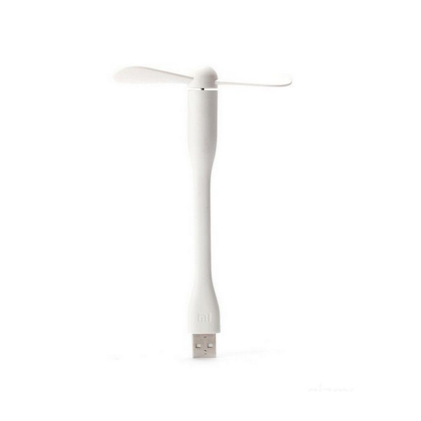 Xiaomi Portable USB Mini Fan สำหรับ Powerbank (สีขาว)