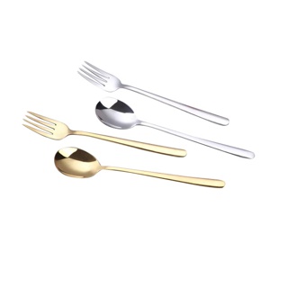 โปรโมชั่น : CJ85 ช้อนส้อมสแตนเลส เกรดดี ได้ 1 คู่ มี 2 สี