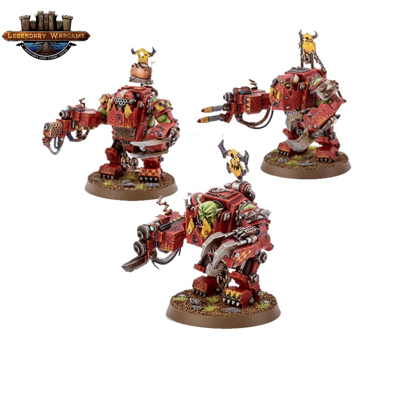 [200A พร้อมส่ง] WARHAMMER 40K: ORKS: MEGANOBZ โมเดลเกมสนามจำลอง