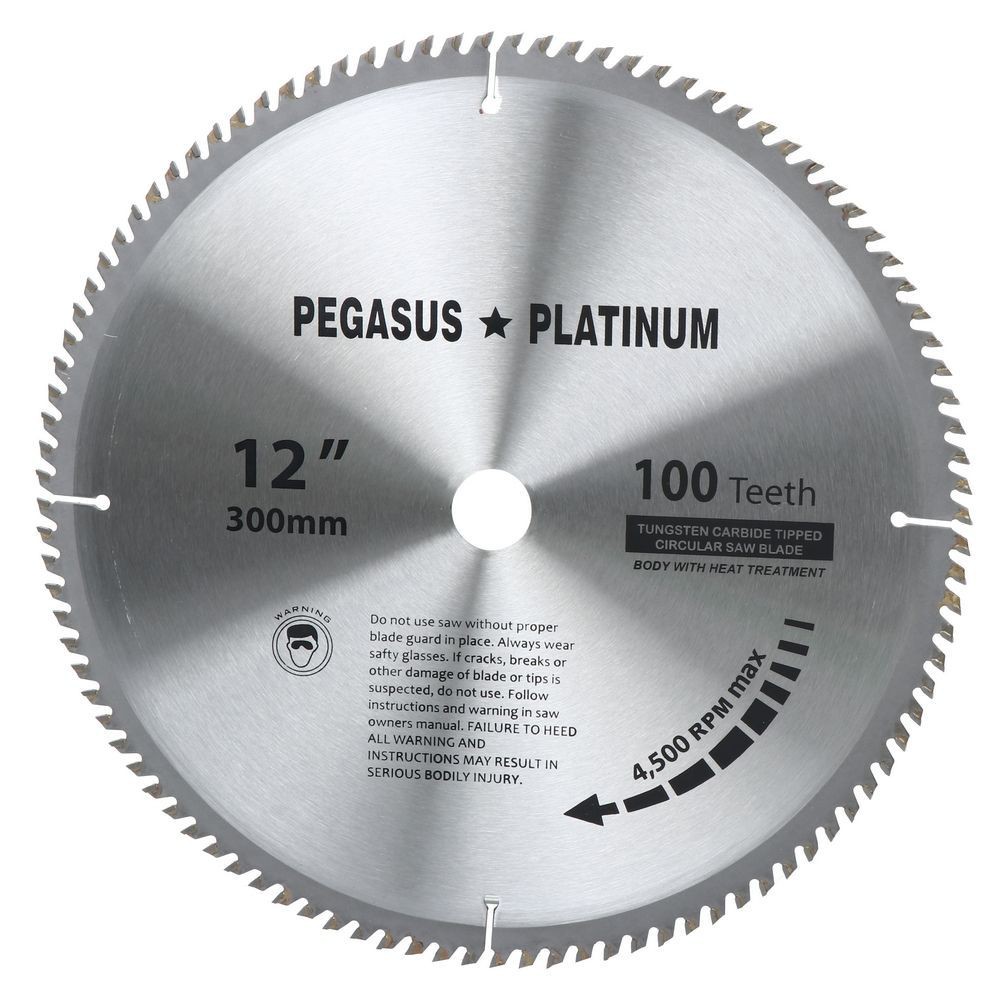 ใบเลื่อยวงเดือน PEGASUS 100T 12 นิ้ว CIRCULAR SAW BLADE PEGASUS 100T 12"