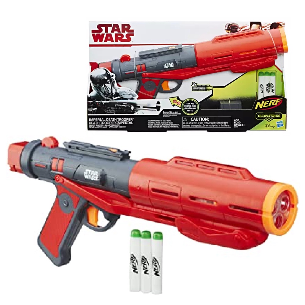 Hasbro Star Wars Nerf  Imperial Death Trooper Deluxe Blaster ของเล่นเนิร์ฟสตาร์วอร์ รหัส STC1605