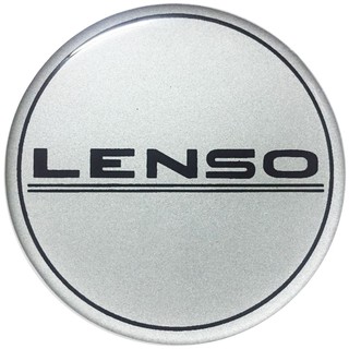 ราคาต่อ 2 ดวง 60mm. สติกเกอร์ LENSO แลนโซ่ สติกเกอร์เรซิน sticker rasin 60 mm. (6 cm.)