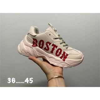 รองเท้าboston รองเท้าผ้าใบแฟชั่นสไตล์เกาหลี