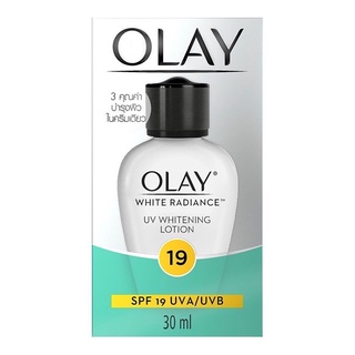 ฝาดำ OLAY White Radiance 3 in 1 UV Whitening Lotion 30 ml. โอเลย์ ไวท์ เรเดียนซ์ ยูวี ไวท์เทนนิ่ง โลชั่น  6046