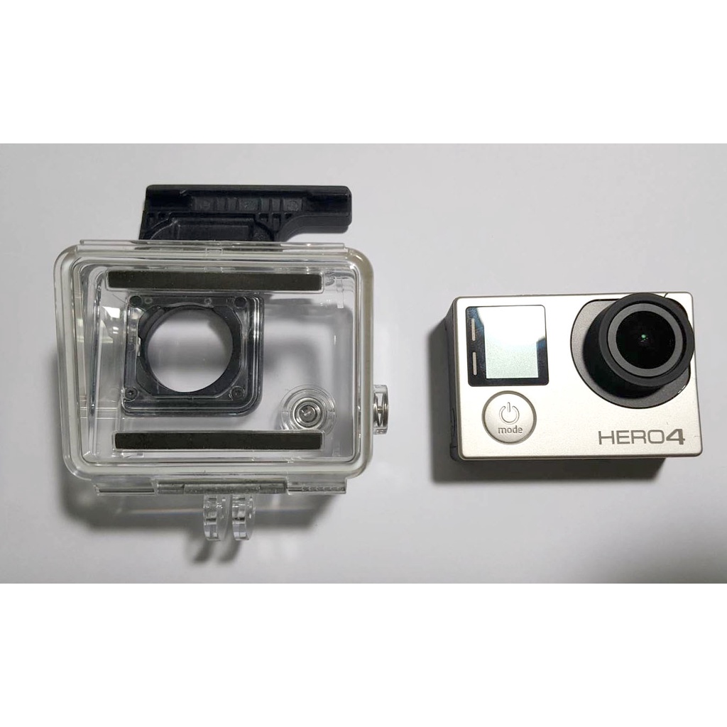 กล้อง GoPro Hero 4 มือสอง ขายตามสภาพ ตามรูป ไม่มีที่ชาร์จ อุปกรณ์มีให้ตามรูป