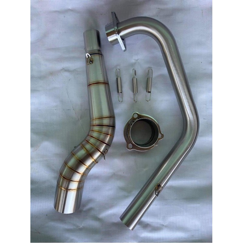 raider150 คาร์บูปลายเดิม สวม ปลาย 2“ งานสแตนเลส 304 งานตรงปก